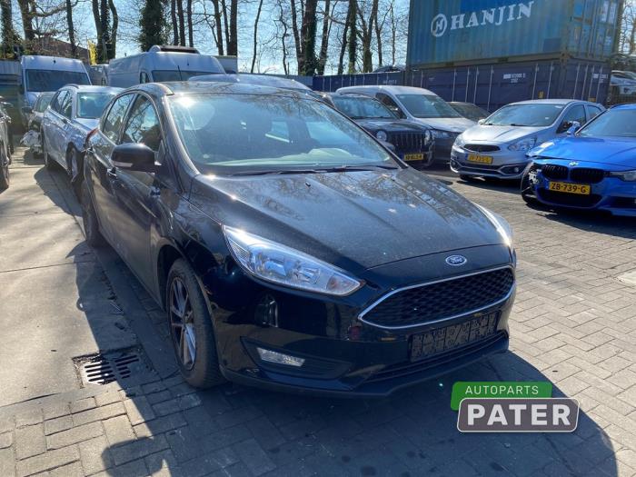 Ford Focus 3 1.0 Ti-VCT EcoBoost 12V 100 Sloopvoertuig (2017, Zwart)