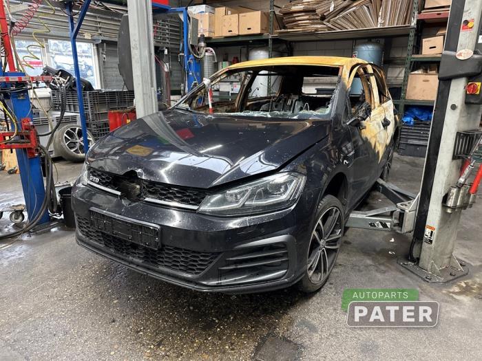 Volkswagen Golf VII 2.0 GTD 16V Sloopvoertuig (2018, Zwart)