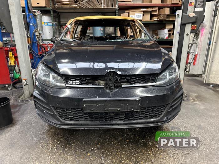 Volkswagen Golf VII 2.0 GTD 16V Sloopvoertuig (2018, Zwart)