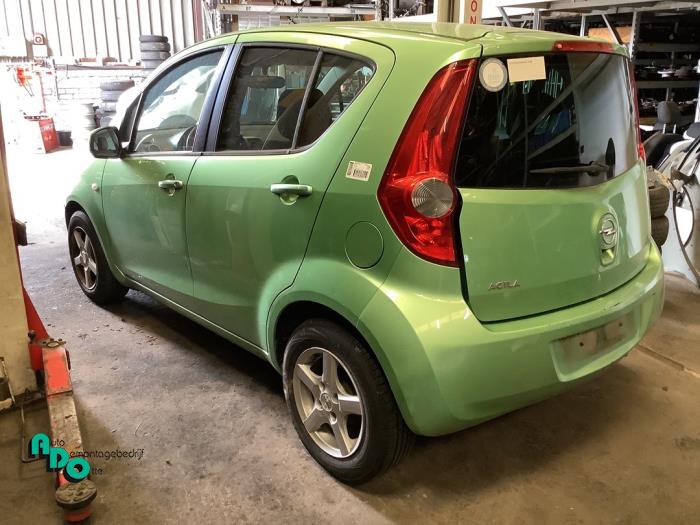 Opel Agila 1.2 16V Sloopvoertuig (2010, Groen)