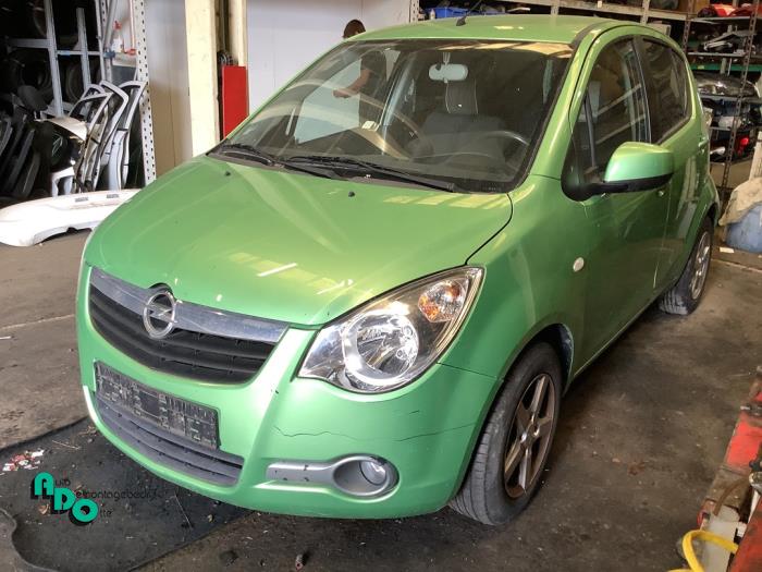 Opel Agila 1.2 16V Sloopvoertuig (2010, Groen)