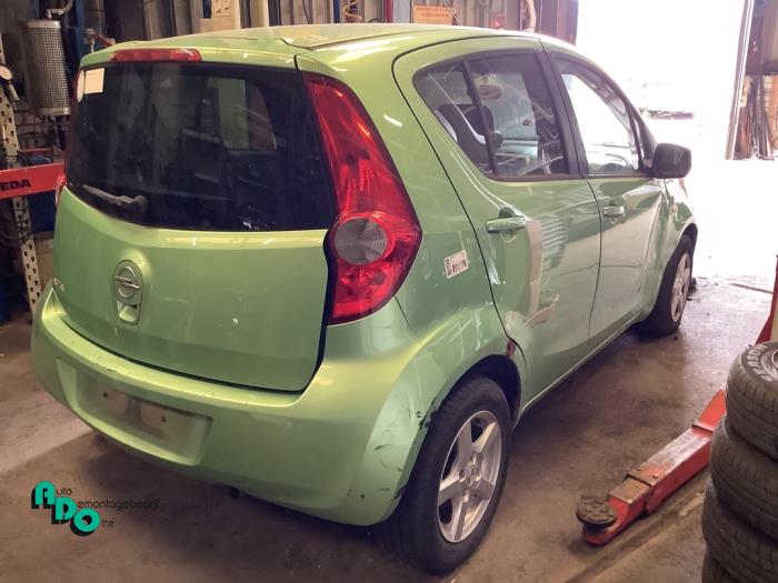 Opel Agila 1.2 16V Sloopvoertuig (2010, Groen)