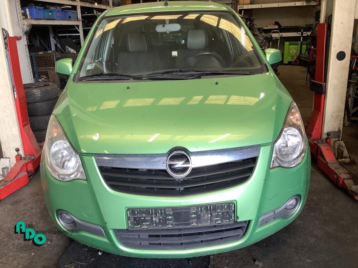 Opel Agila 1.2 16V Sloopvoertuig (2010, Groen)