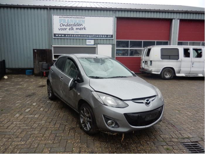 Mazda 2 1.3 16V MZR Sloopvoertuig (2012, Grijs)