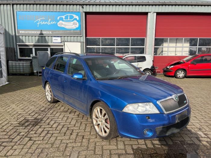 Skoda Octavia Combi 2.0 RS TDI PD 16V Sloopvoertuig (2008, Blauw)