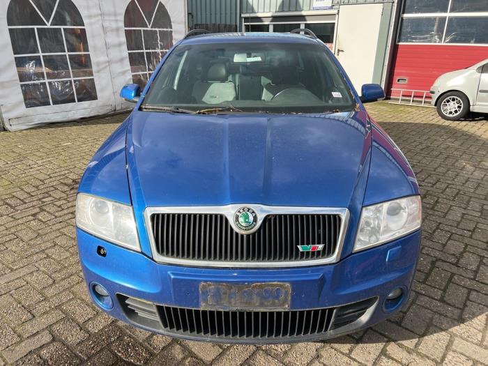 Skoda Octavia Combi 2.0 RS TDI PD 16V Sloopvoertuig (2008, Blauw)