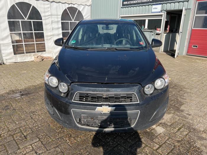 Chevrolet Aveo 1.4 16V Sloopvoertuig (2011, Zwart)