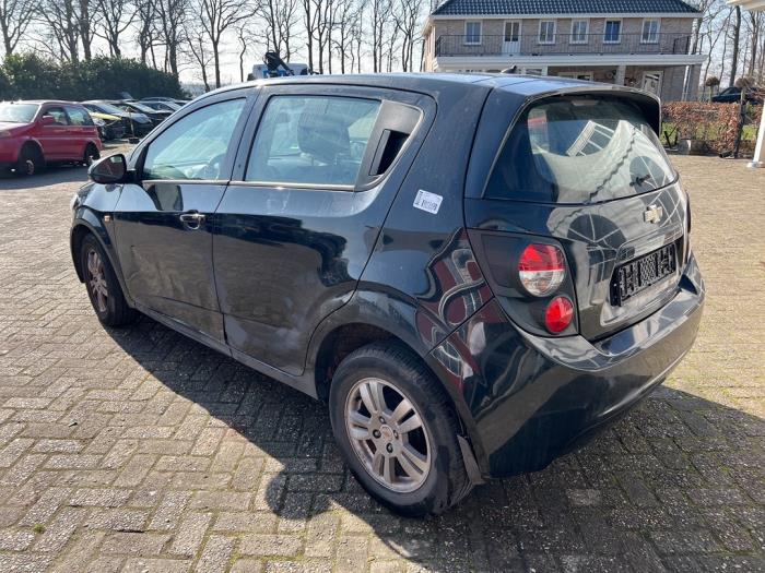 Chevrolet Aveo 1.4 16V Sloopvoertuig (2011, Zwart)
