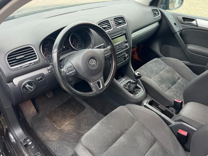 Volkswagen Golf VI 2.0 TDI 16V Sloopvoertuig (2009, Zwart)
