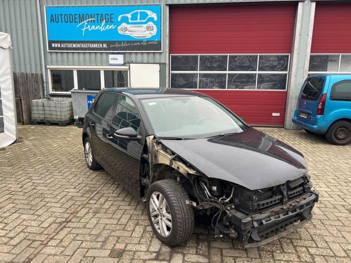 Volkswagen Golf VI 2.0 TDI 16V Sloopvoertuig (2009, Zwart)