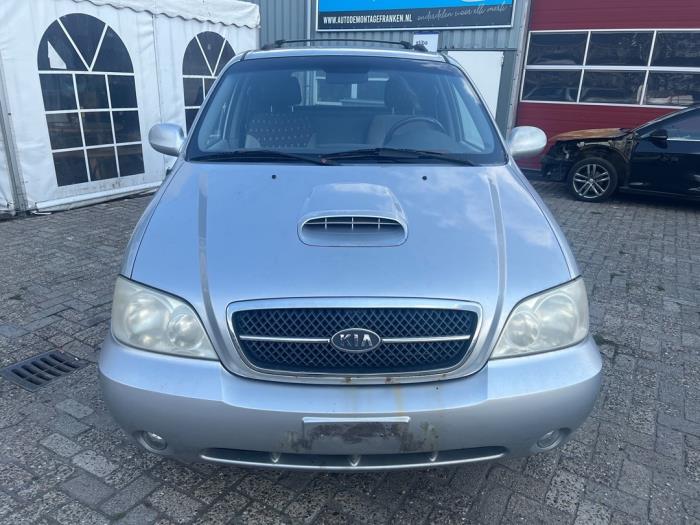 Kia Carnival 2 2.9 HPDi 16V Sloopvoertuig (2004, Zilvergrijs)