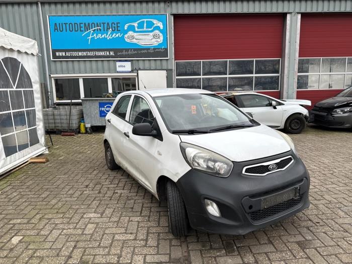 Kia Picanto 1.0 12V Sloopvoertuig (2012, Wit)