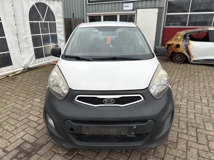 Kia Picanto 1.0 12V Sloopvoertuig (2012, Wit)