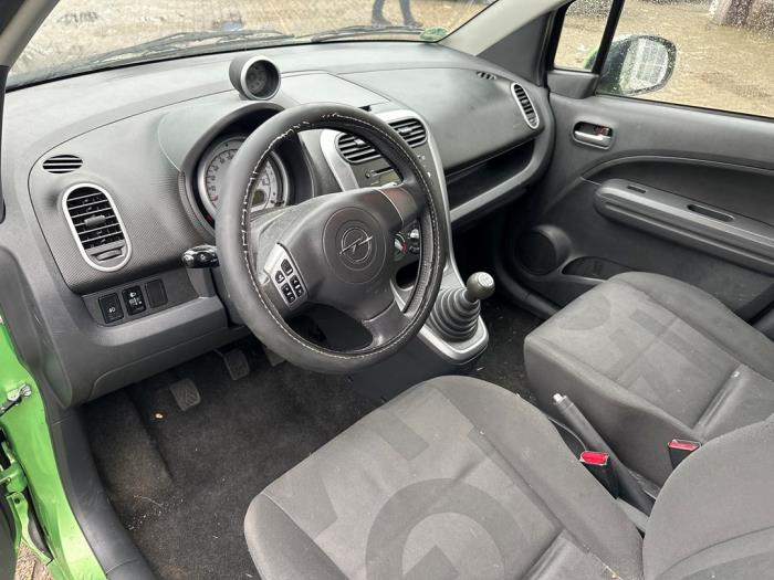 Opel Agila 1.0 12V Sloopvoertuig (2008, Groen)