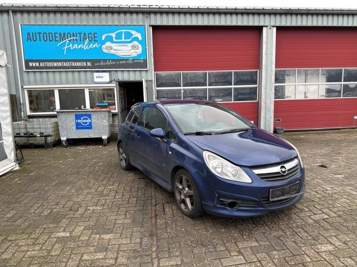 Opel Corsa D 1.4 16V Twinport Sloopvoertuig (2007, Blauw)