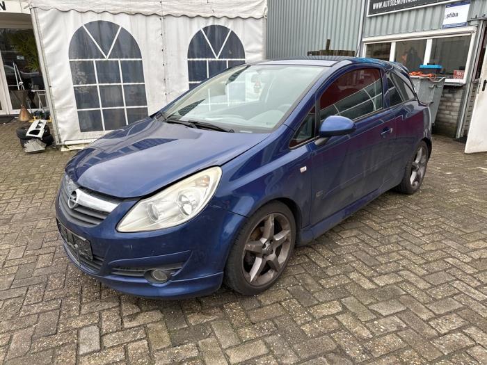 Opel Corsa D 1.4 16V Twinport Sloopvoertuig (2007, Blauw)