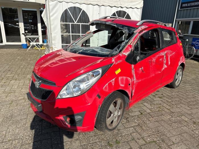 Chevrolet Spark 1.2 16V LPG Sloopvoertuig (2010, Rood)