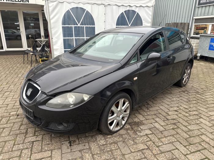 Seat Leon 1.6 Sloopvoertuig (2008, Zwart)