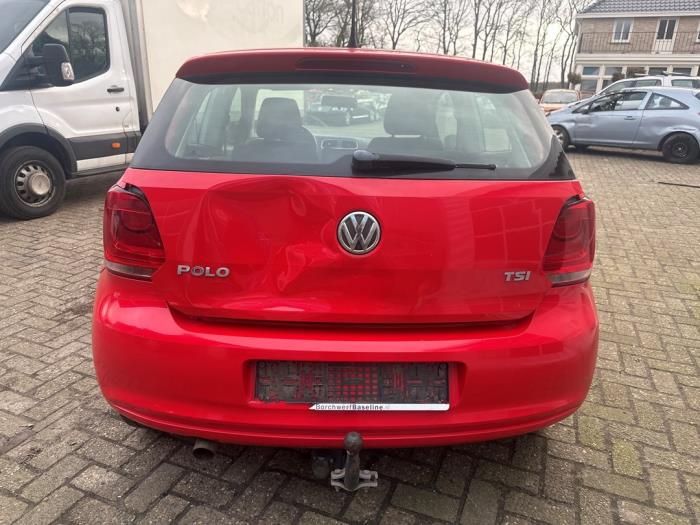 Volkswagen Polo V 1.2 TSI Sloopvoertuig (2011, Rood)