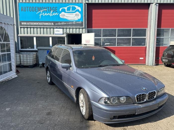 BMW 5 serie Touring 520i 24V Sloopvoertuig (2001, Blauw)