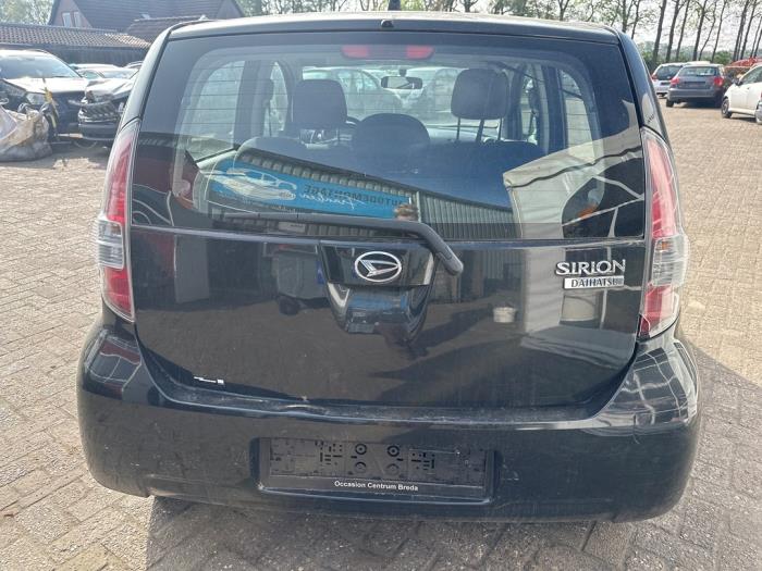 Daihatsu Sirion 2 1.0 12V DVVT Sloopvoertuig (2008, Zwart)