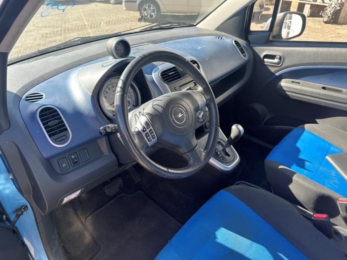 Opel Agila 1.2 16V Sloopvoertuig (2010, Blauw)