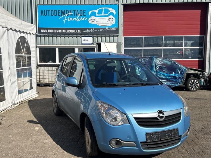 Opel Agila 1.2 16V Sloopvoertuig (2010, Blauw)