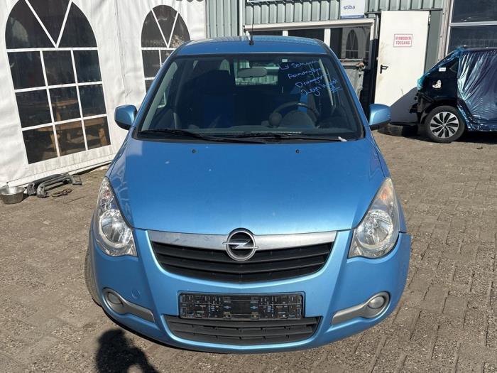 Opel Agila 1.2 16V Sloopvoertuig (2010, Blauw)