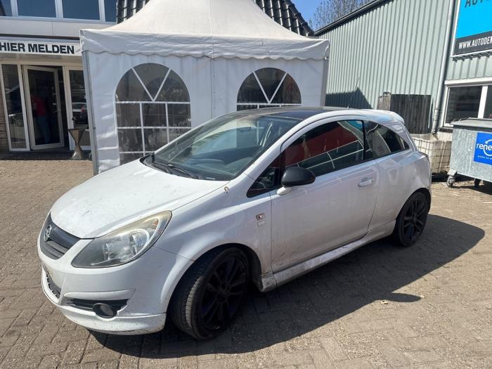 Opel Corsa D 1.4 16V Twinport Sloopvoertuig (2009, Wit)