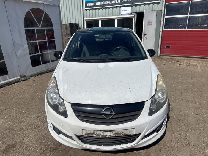 Opel Corsa D 1.4 16V Twinport Sloopvoertuig (2009, Wit)