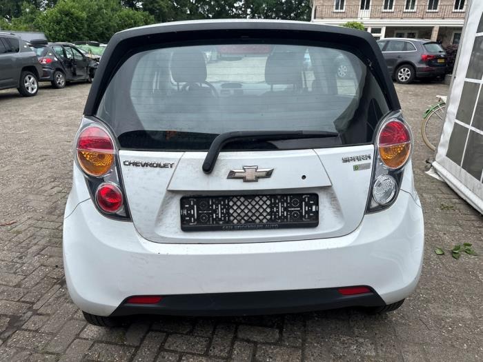 Chevrolet Spark 1.0 16V Bifuel Sloopvoertuig (2012, Wit)