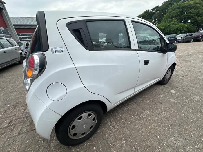 Chevrolet Spark 1.0 16V Bifuel Sloopvoertuig (2012, Wit)