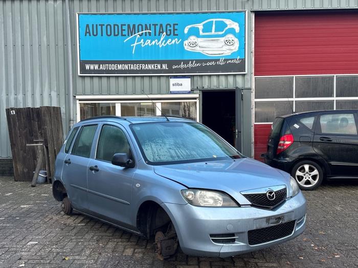 Mazda 2 1.25 16V Sloopvoertuig (2004, Blauw)