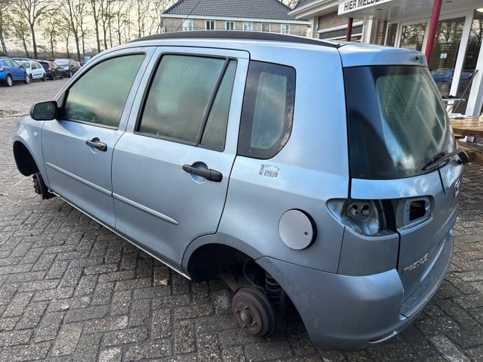 Mazda 2 1.25 16V Sloopvoertuig (2004, Blauw)