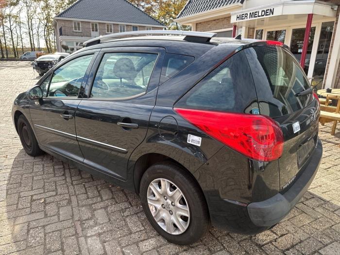 Peugeot 207 SW 1.4 16V Vti Sloopvoertuig (2012, Zwart)