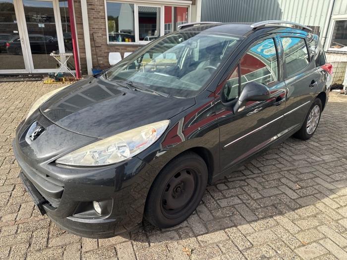 Peugeot 207 SW 1.4 16V Vti Sloopvoertuig (2012, Zwart)