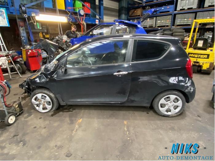 Kia Picanto 1.0 12V Sloopvoertuig (2012, Zwart)