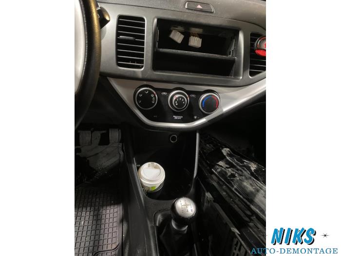 Kia Picanto 1.0 12V Sloopvoertuig (2012, Zwart)