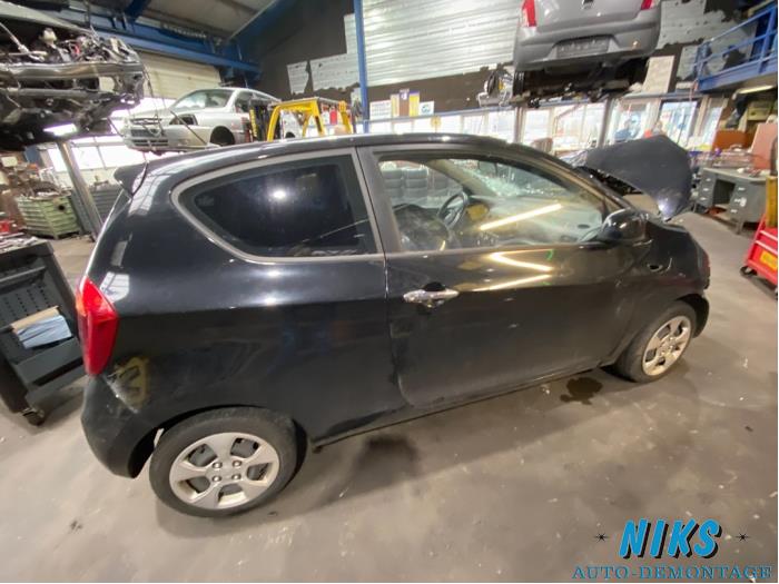 Kia Picanto 1.0 12V Sloopvoertuig (2012, Zwart)
