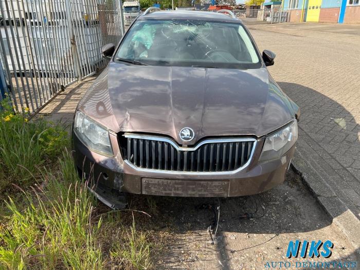 Skoda Octavia Combi 2.0 TDI GreenTec 16V Sloopvoertuig (2013, Bruin)