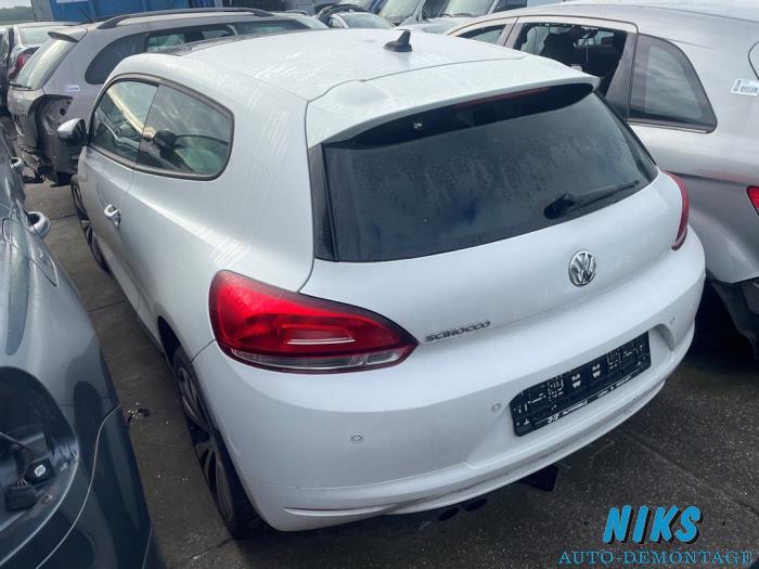Volkswagen Scirocco 2.0 TDI 16V Sloopvoertuig (2012, Wit)