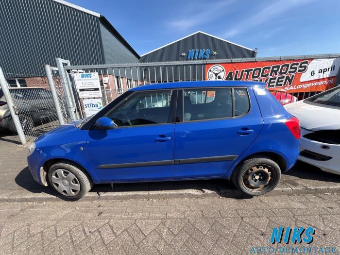 Skoda Fabia II 1.2i 12V Sloopvoertuig (2009, Blauw)
