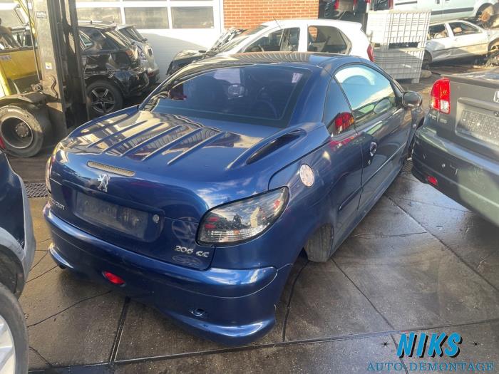 Peugeot 206 CC 1.6 16V Sloopvoertuig (2006, Blauw)