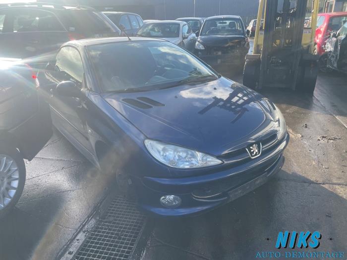 Peugeot 206 CC 1.6 16V Sloopvoertuig (2006, Blauw)