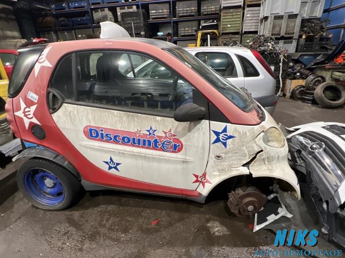 Smart City-Coupé 0.6 Turbo i.c. Smart&Pure Sloopvoertuig (2000, Zwart)