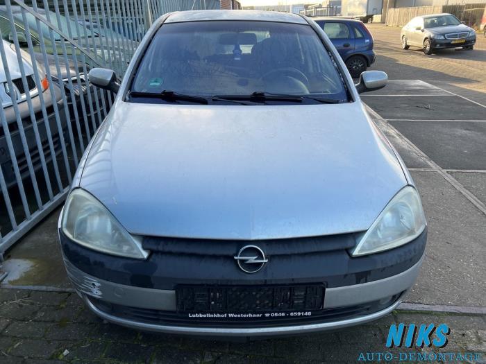 Opel Corsa C 1.2 16V Sloopvoertuig (2002, Grijs)