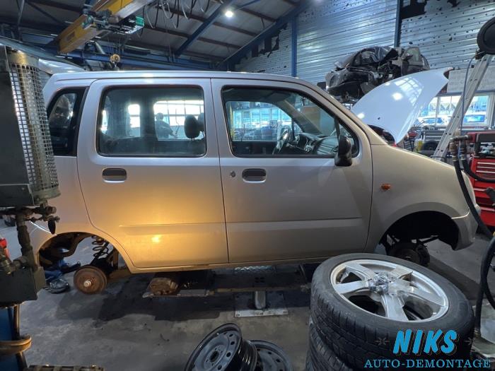 Opel Agila 1.2 16V Sloopvoertuig (2004, Grijs)