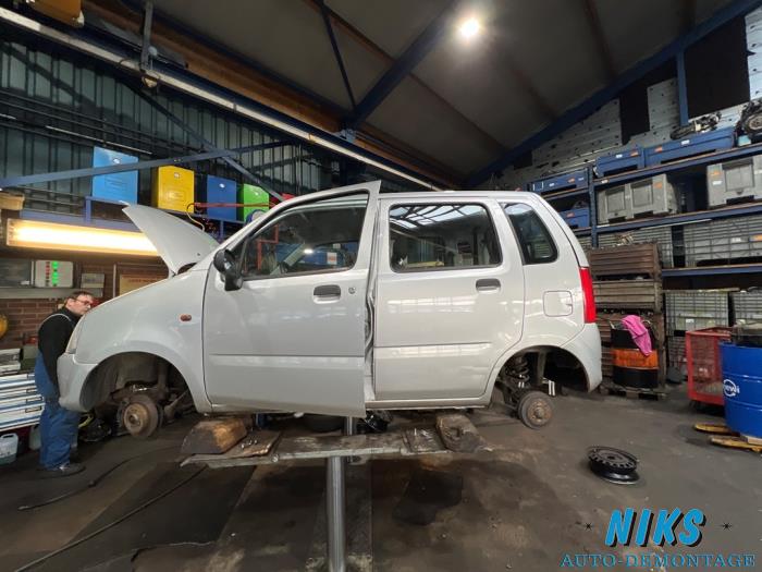 Opel Agila 1.2 16V Sloopvoertuig (2004, Grijs)