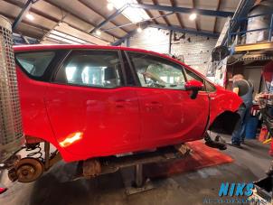 Opel Meriva 1.4 Turbo 16V ecoFLEX Sloopvoertuig (2015, Rood)