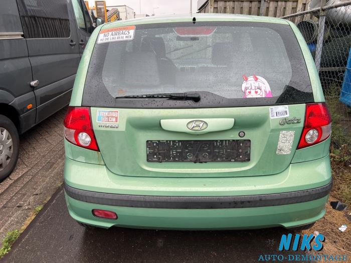 Hyundai Getz 1.3i 12V Sloopvoertuig (2003, Groen)